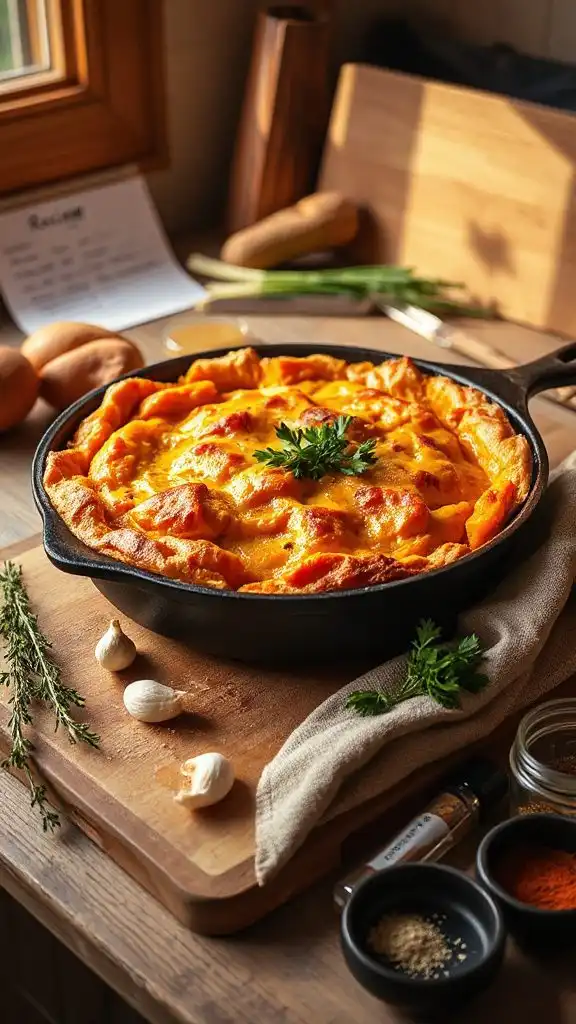 comforting turkey sweet potatoes