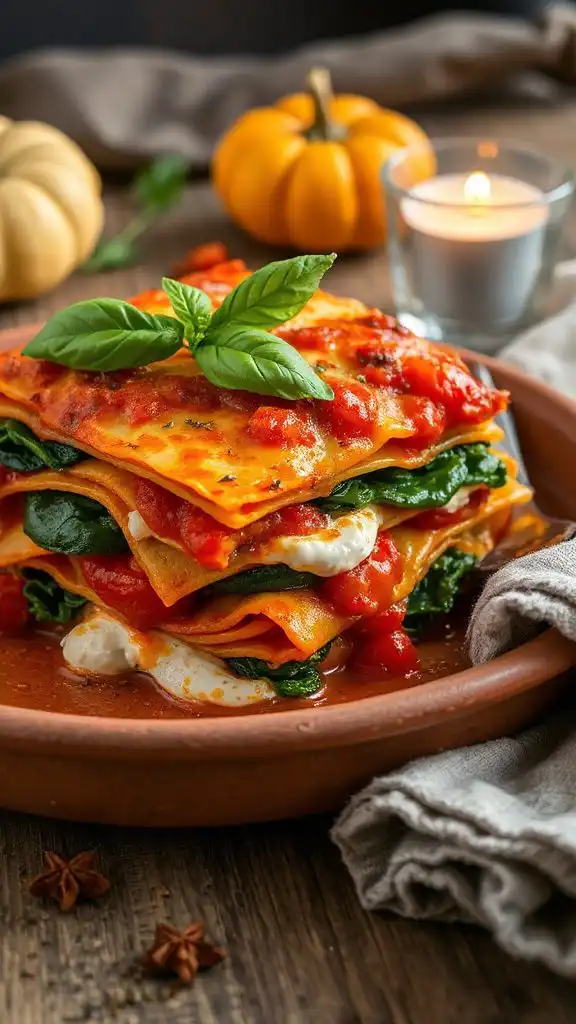 comforting vegetable lasagna recipe