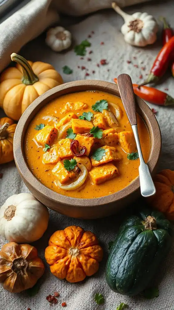 comforting vegetarian curry recipe