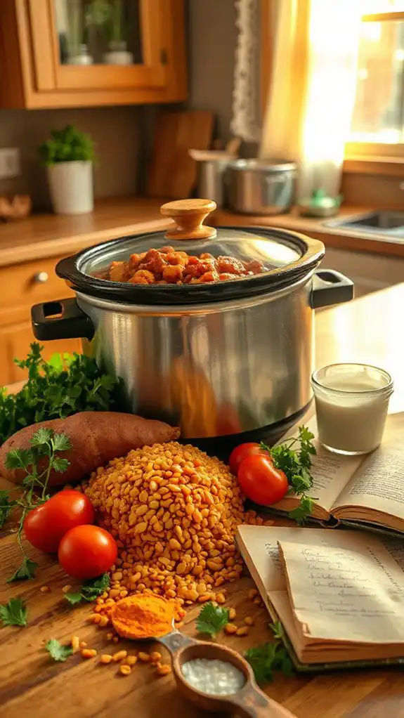 comforting vegetarian curry recipe