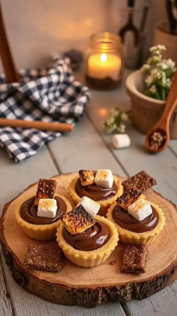 cookie dough s mores cups