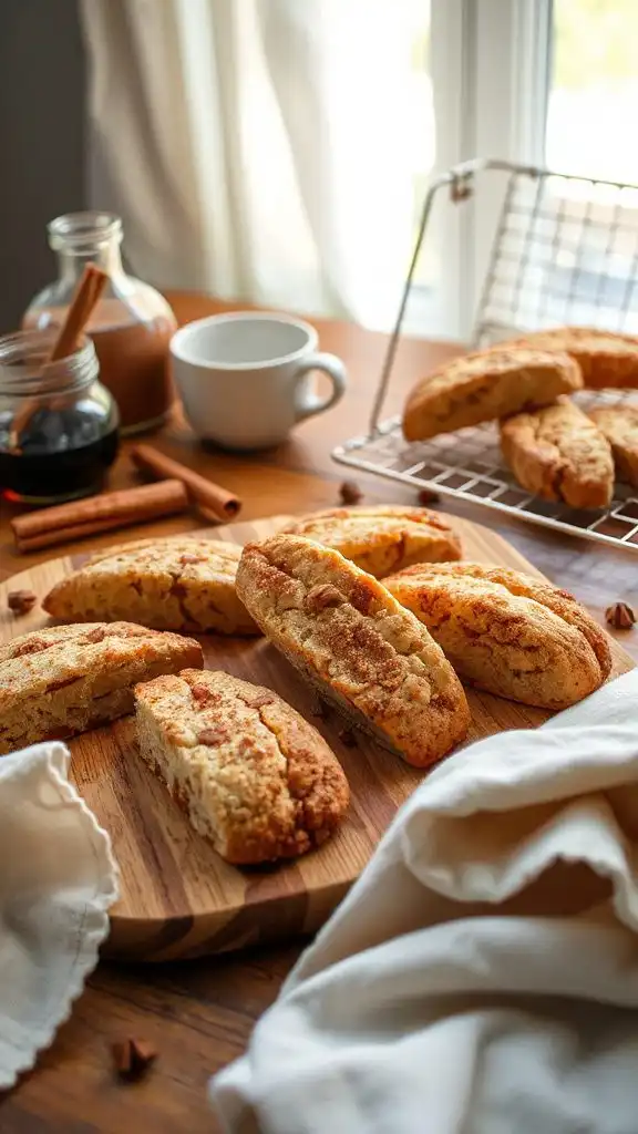 cool and store biscotti