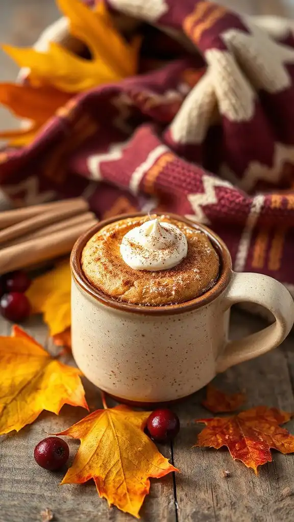 cozy aromatic mug cake cozy aromatic mug cake