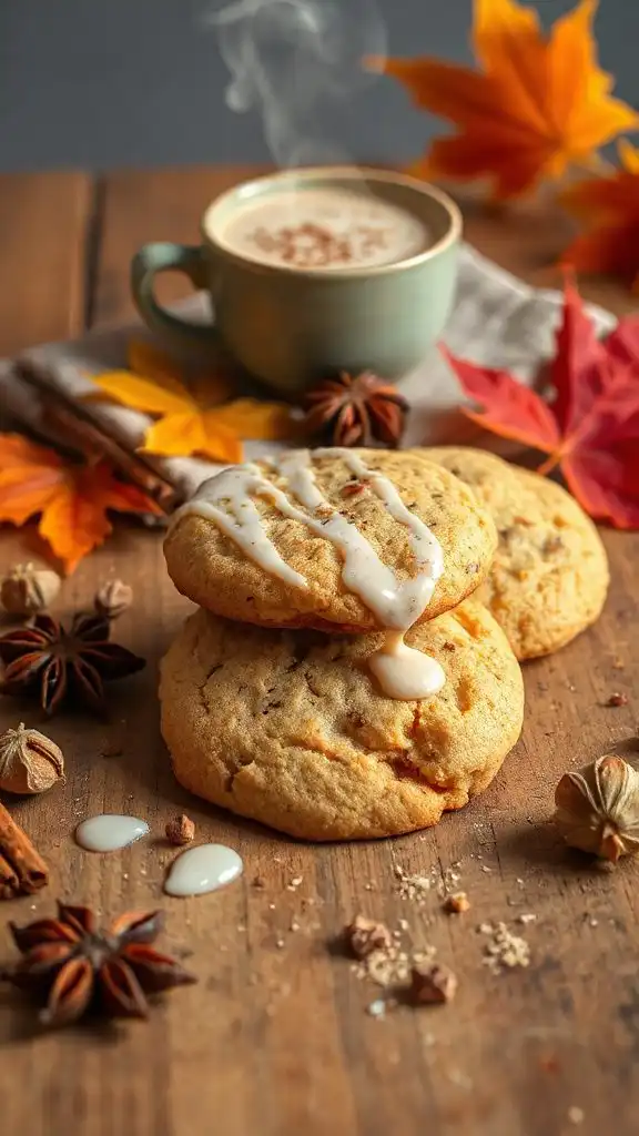 cozy chai flavored cookie delight