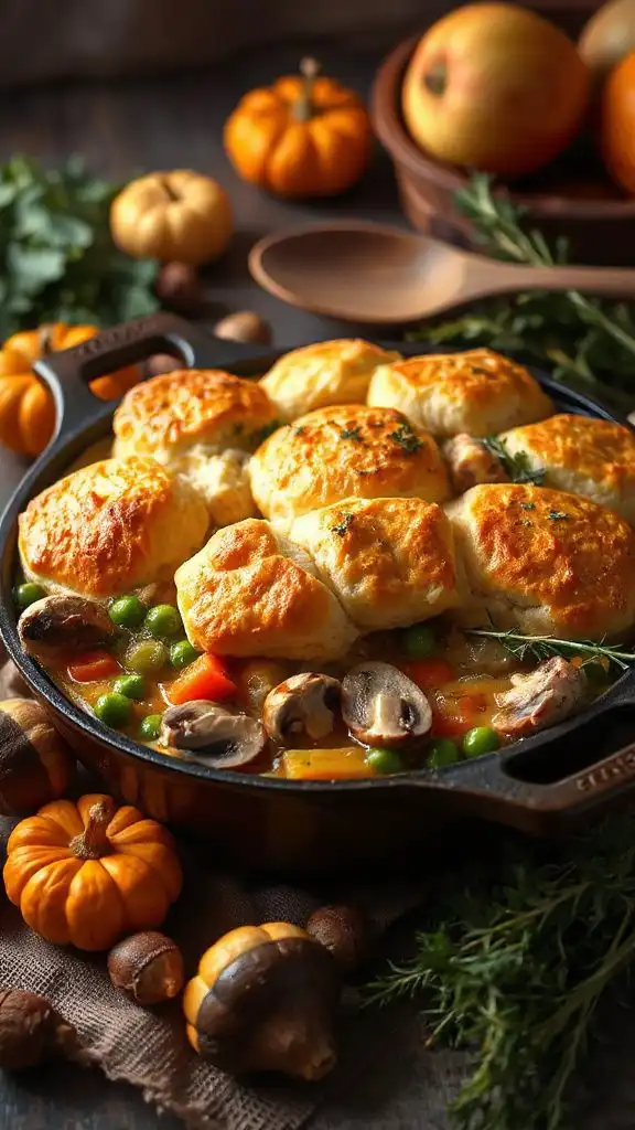 cozy chicken pot pie casserole