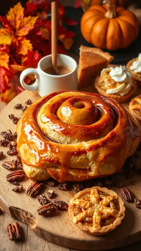 cozy cinnamon roll bread