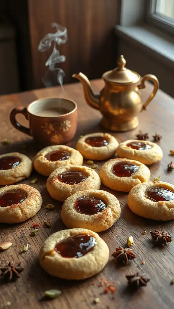 cozy cookie and beverage pairing