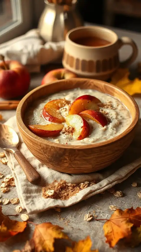 cozy fall breakfast porridge