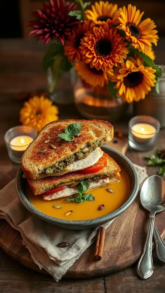 cozy fall inspired meal