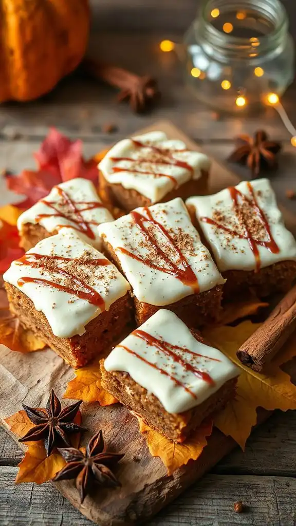 cozy gluten free gingerbread bars