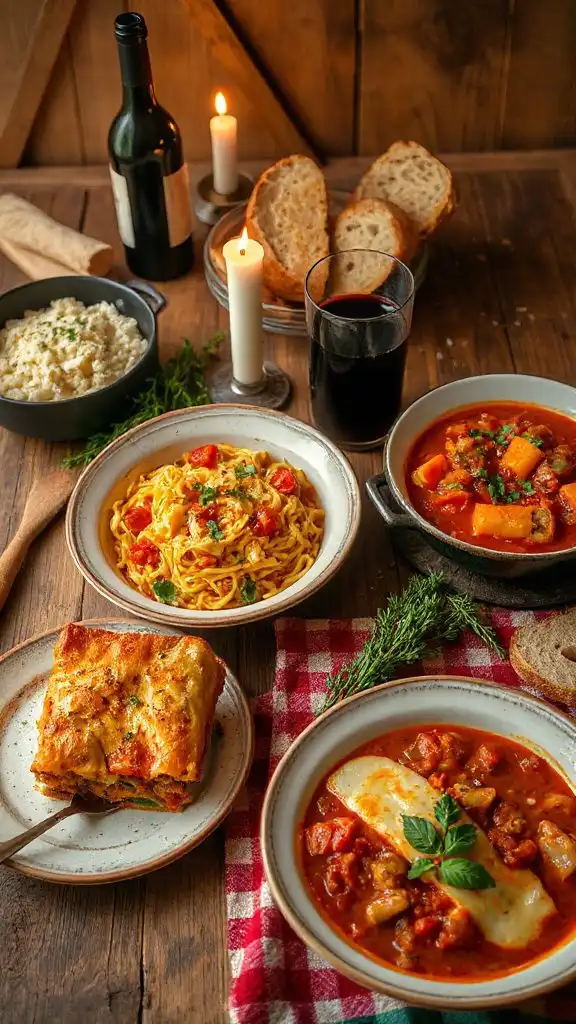 cozy italian dinner recipes