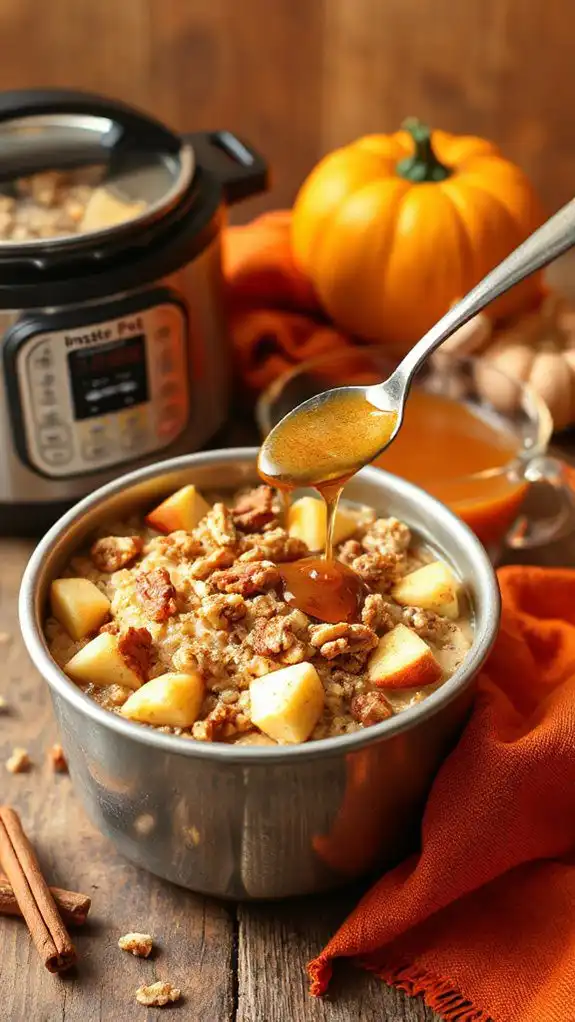 cozy nutritious fall breakfast