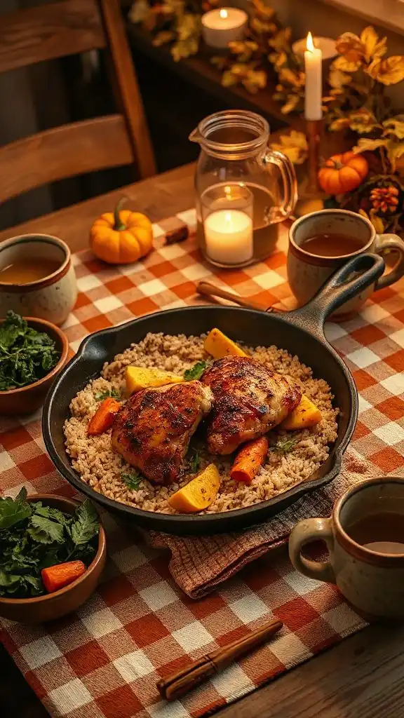 cozy one pot chicken dish