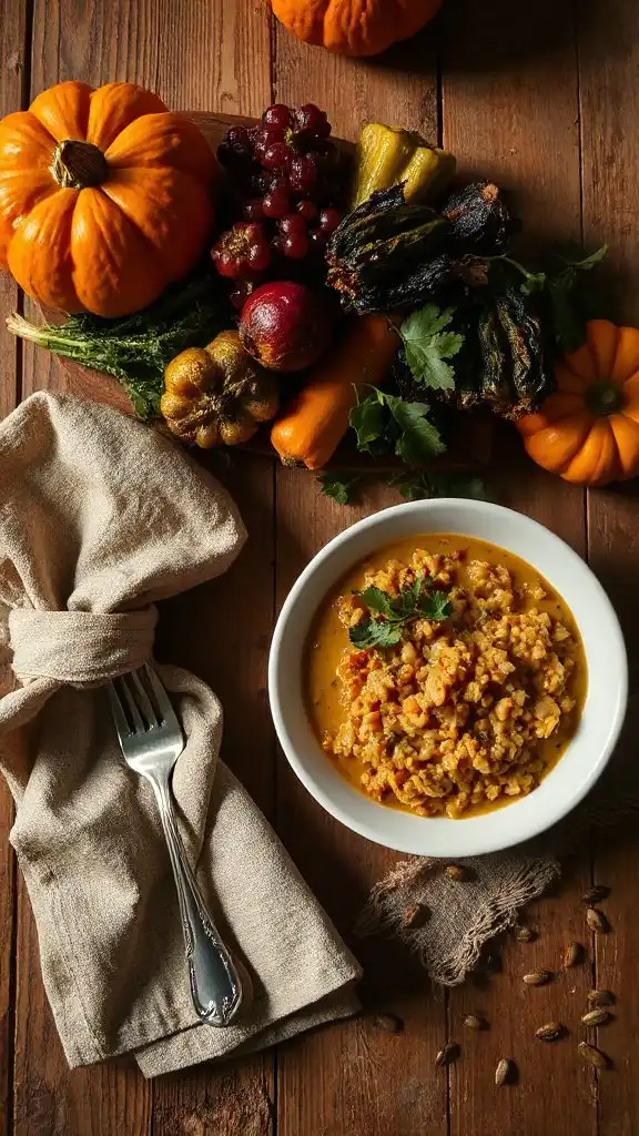 cozy plant based autumn meals