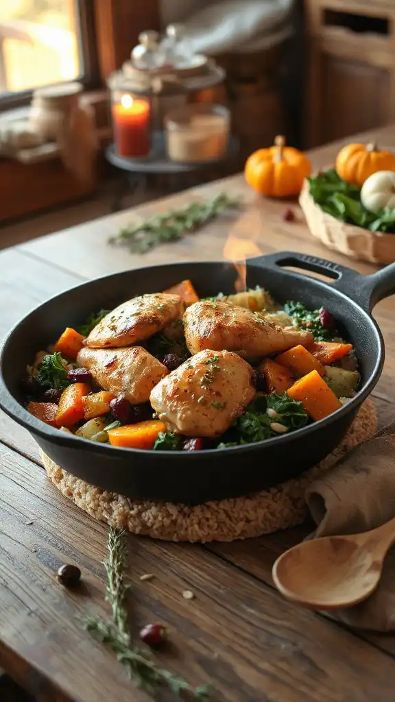 cozy skillet chicken dinner cozy skillet chicken dinner