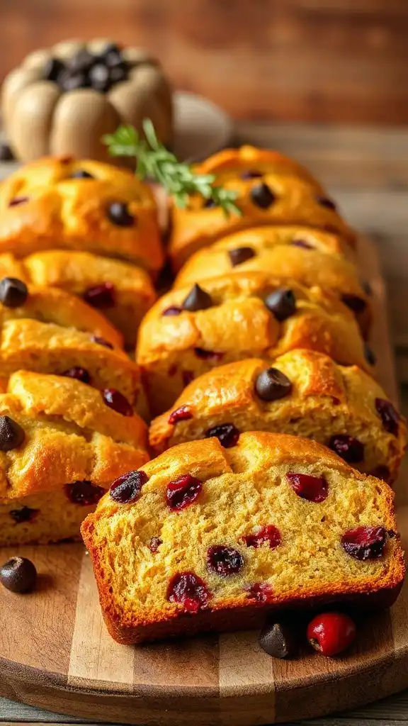 cranberries and chocolate delight