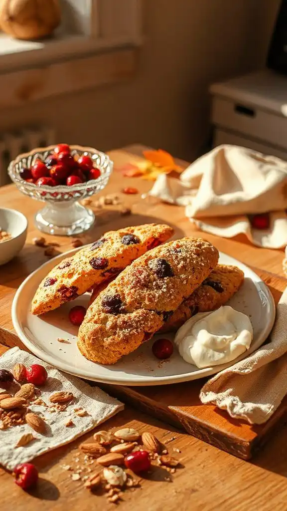 cranberry almond biscotti recipe