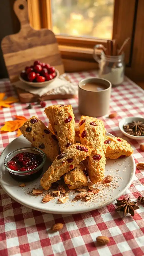 cranberry almond biscotti recipe