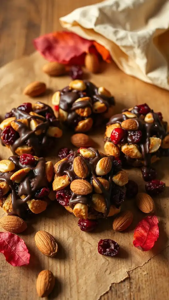 cranberry almond no bake treats cranberry almond no bake treats