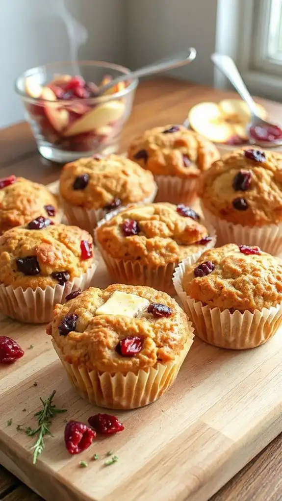 cranberry apple stuffing bites recipe