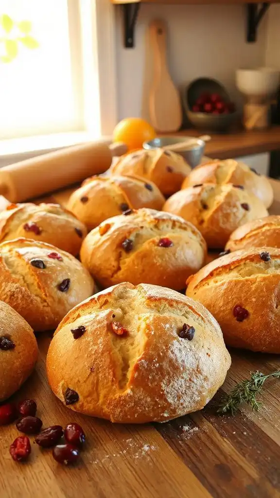 cranberry chocolate orange bread