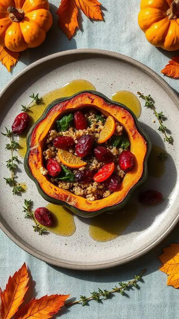 cranberry citrus acorn squash cranberry citrus acorn squash