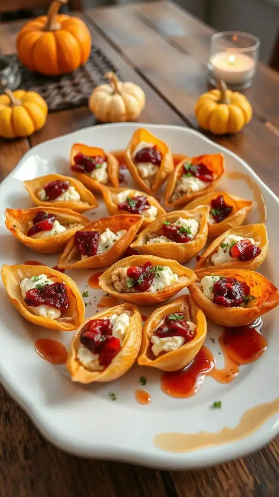 cranberry cream cheese shells cranberry cream cheese shells