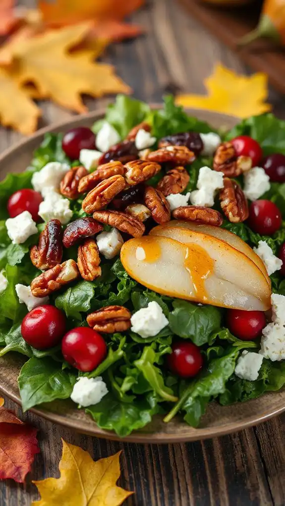 cranberry goat cheese salad