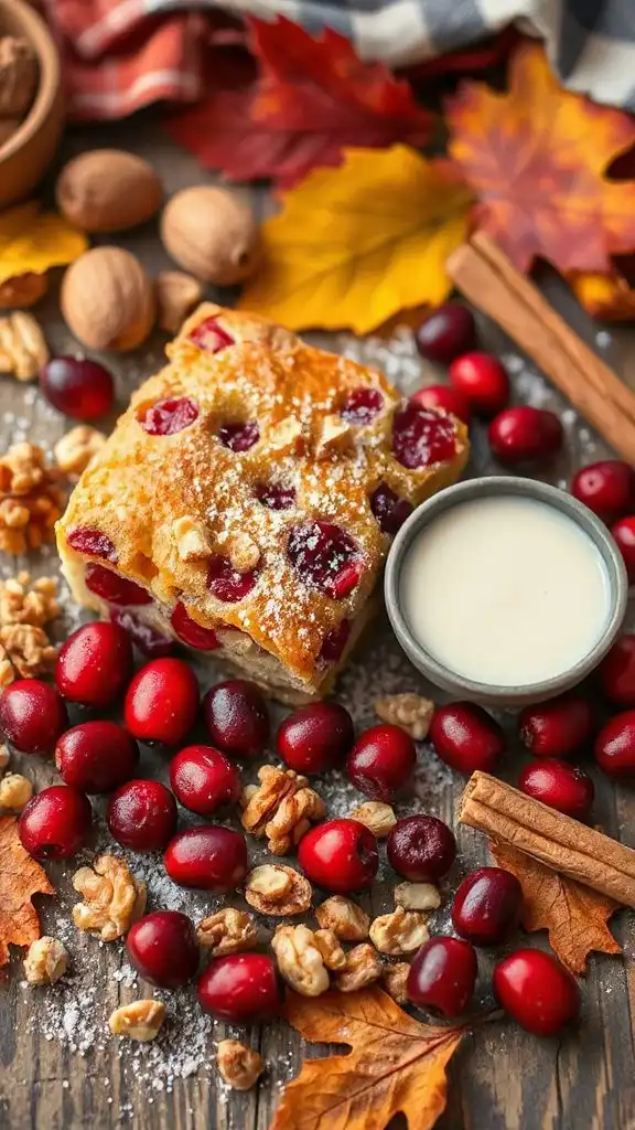 cranberry nut bread pudding