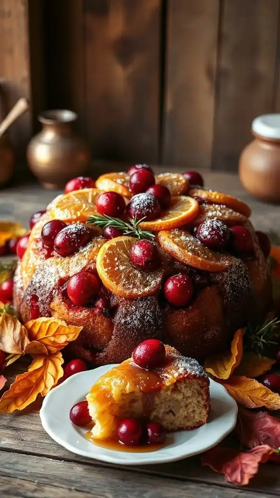 cranberry orange cake recipe