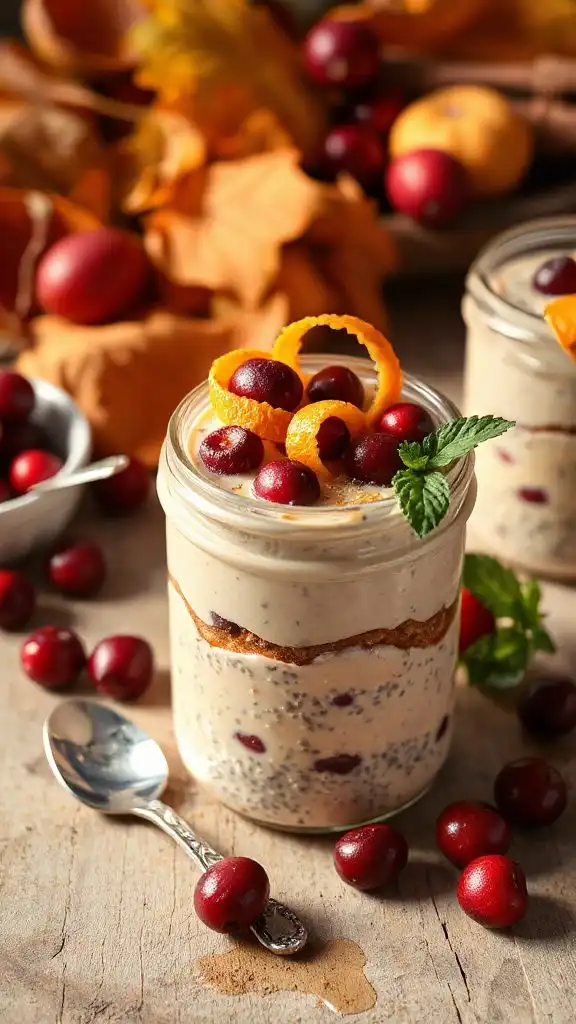 cranberry orange chia delight