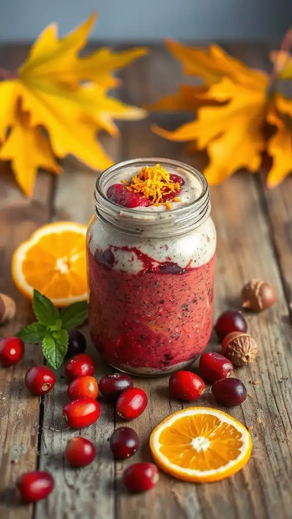cranberry orange chia delight