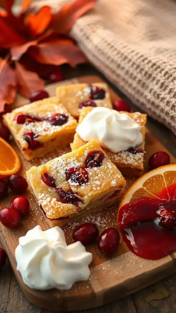 cranberry orange collagen bars
