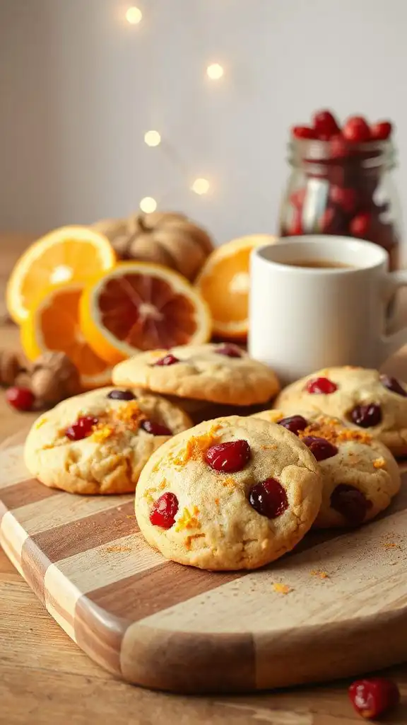 cranberry orange cookie recipe