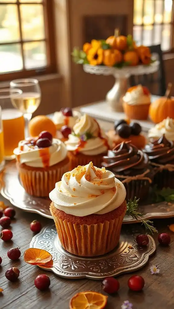 cranberry orange cupcake delight