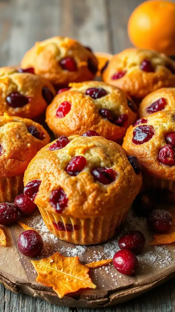 cranberry orange muffins recipe