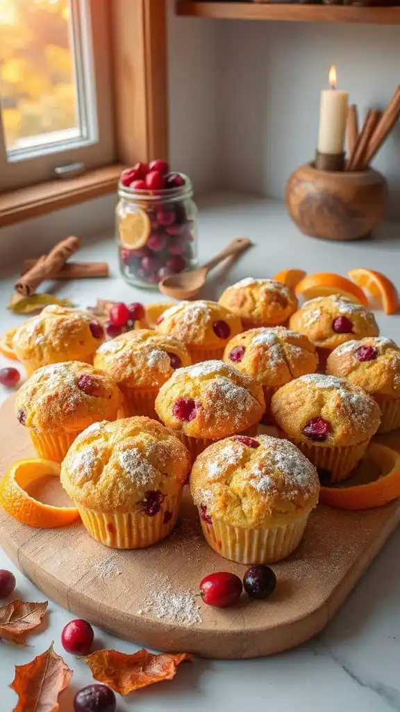 cranberry orange muffins recipe