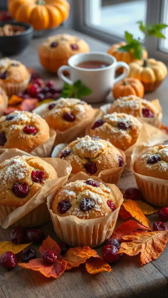 cranberry orange muffins recipe
