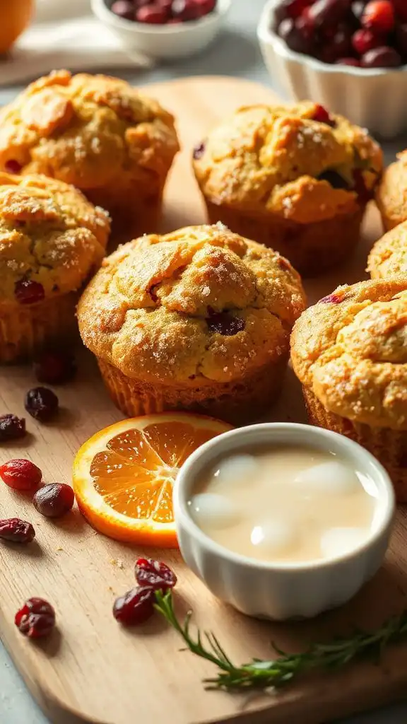 cranberry orange muffins recipe