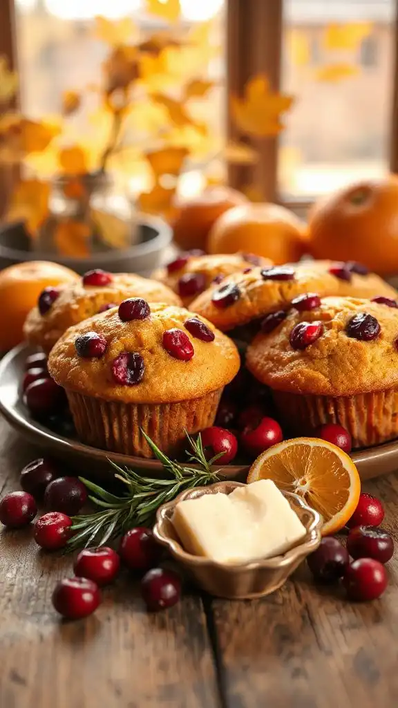 cranberry orange muffins recipe