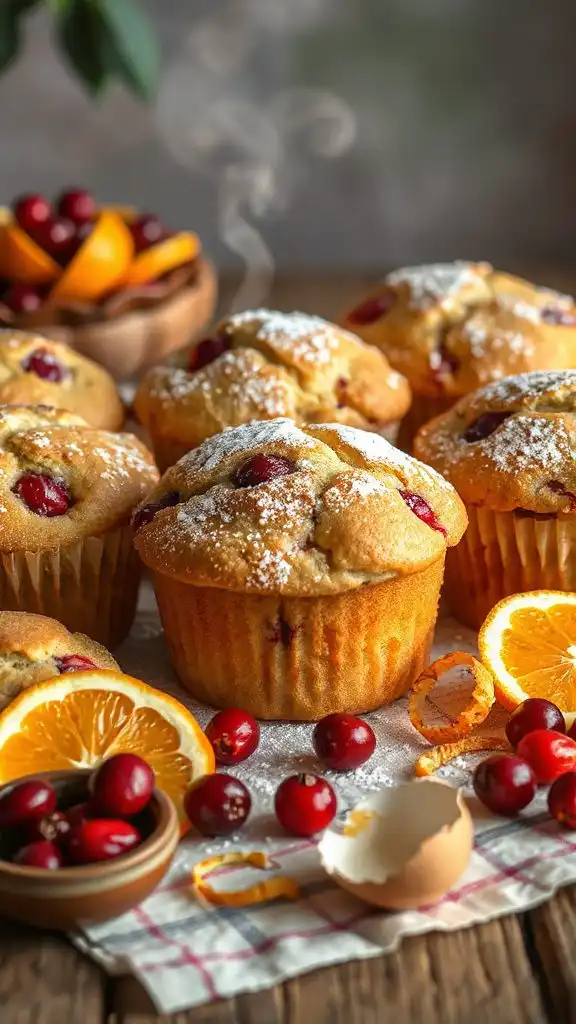 cranberry orange muffins recipe