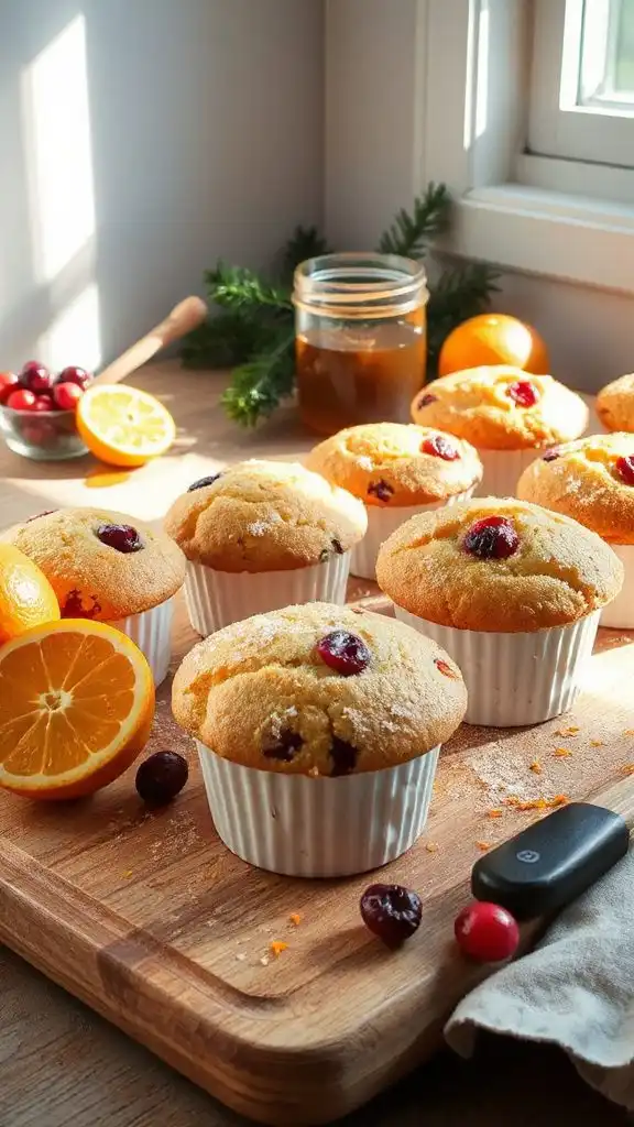 cranberry orange muffins recipe