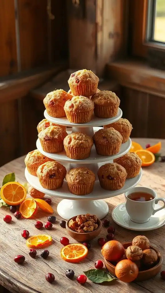 cranberry orange protein muffins cranberry orange protein muffins
