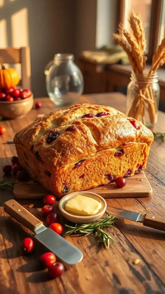 cranberry orange quick bread