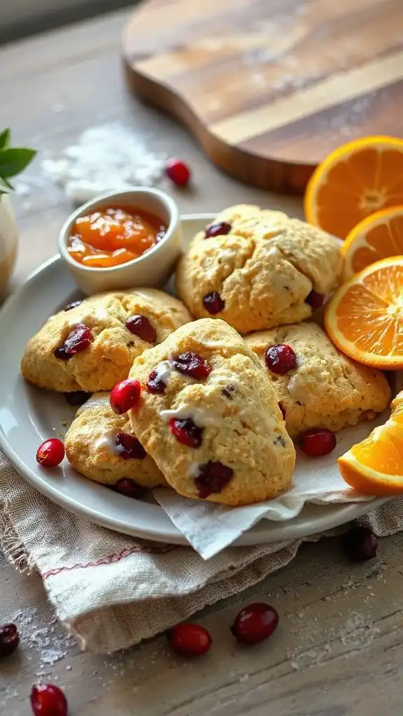 cranberry orange scone recipe