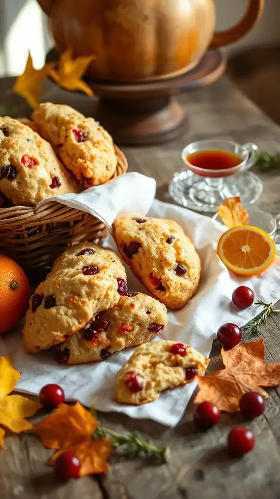 cranberry orange scones recipe