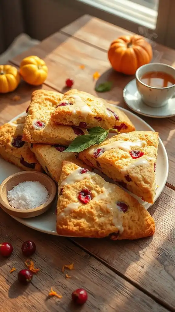 cranberry orange scones recipe