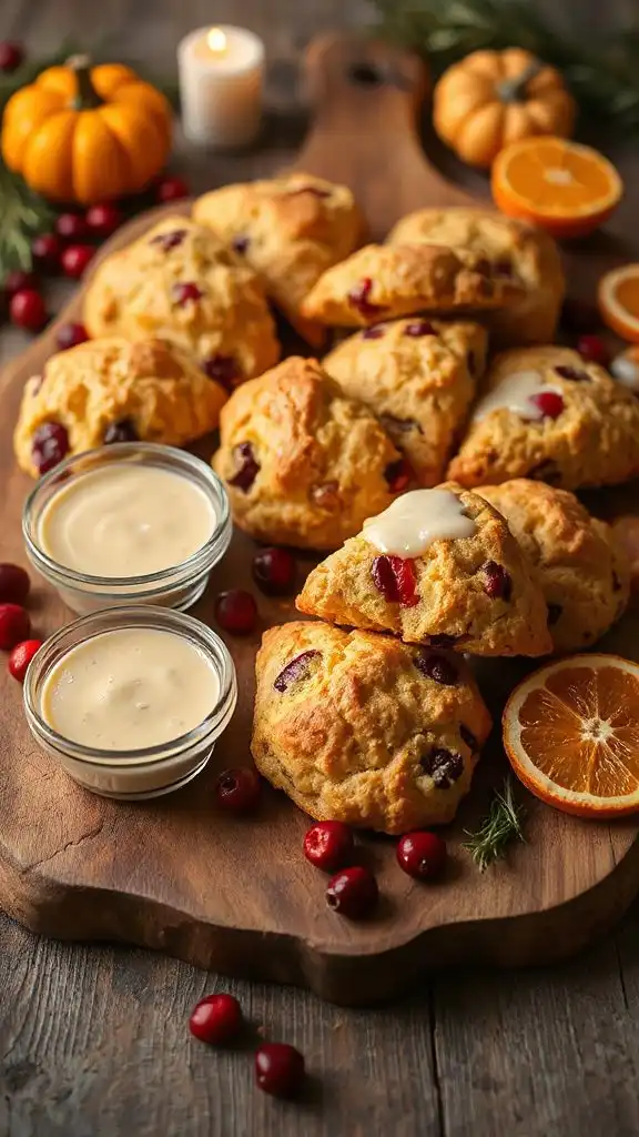 cranberry orange scones recipe