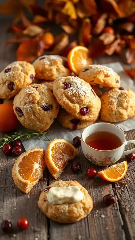 cranberry orange scones recipe