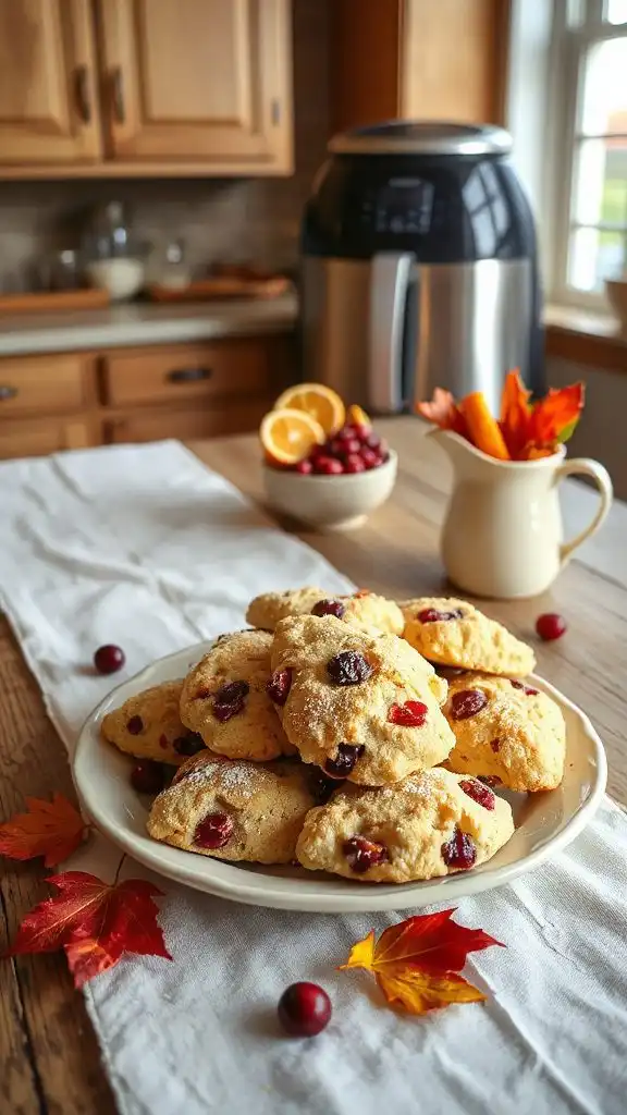 cranberry orange scones recipe